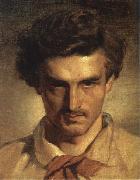 Anselm Feuerbach Self-Portrait painting